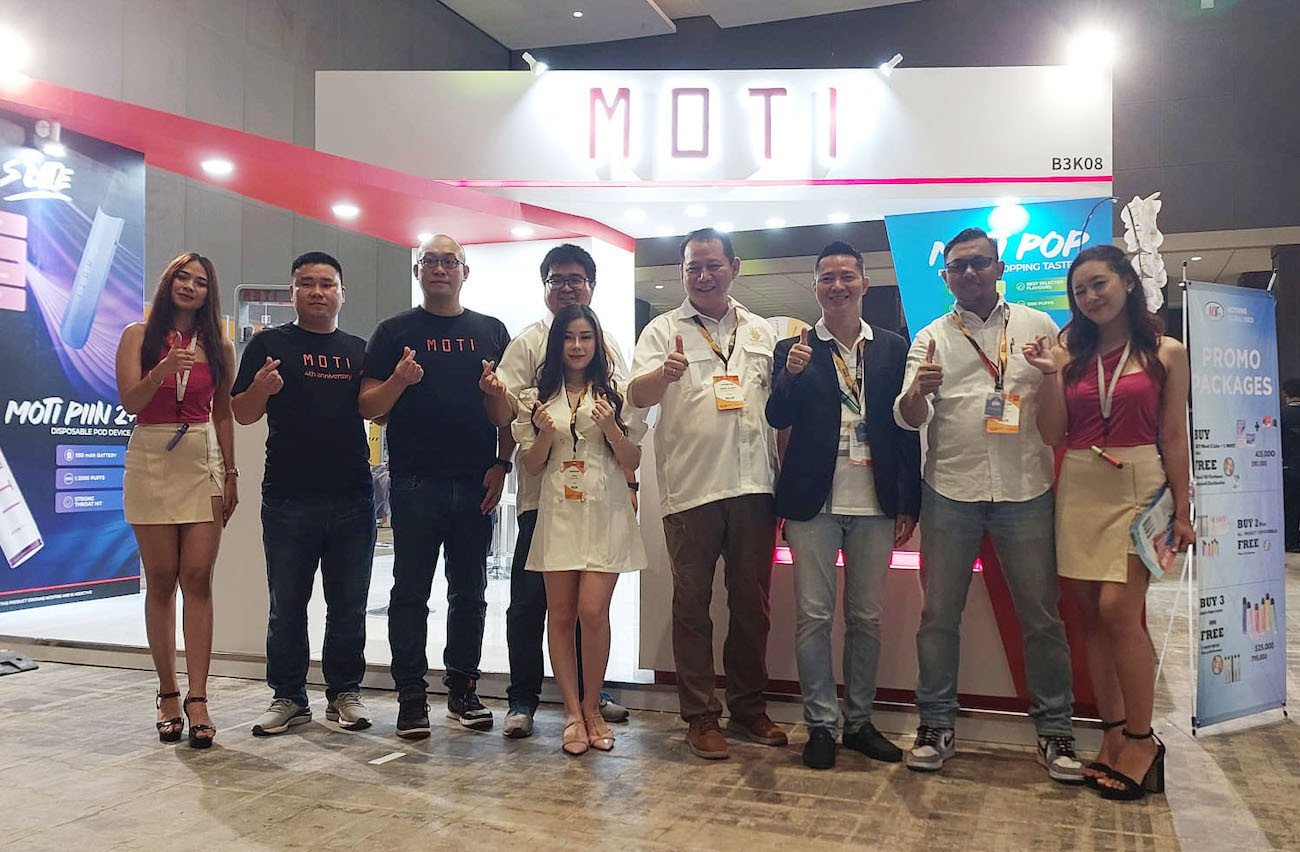 Present at IECIE Vape Show 2023, MOTI Indonesia Presents World Quality Vape Products and New Business Opportunities